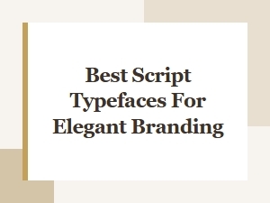 Best Modern Calligraphy Fonts for Elegant Branding
